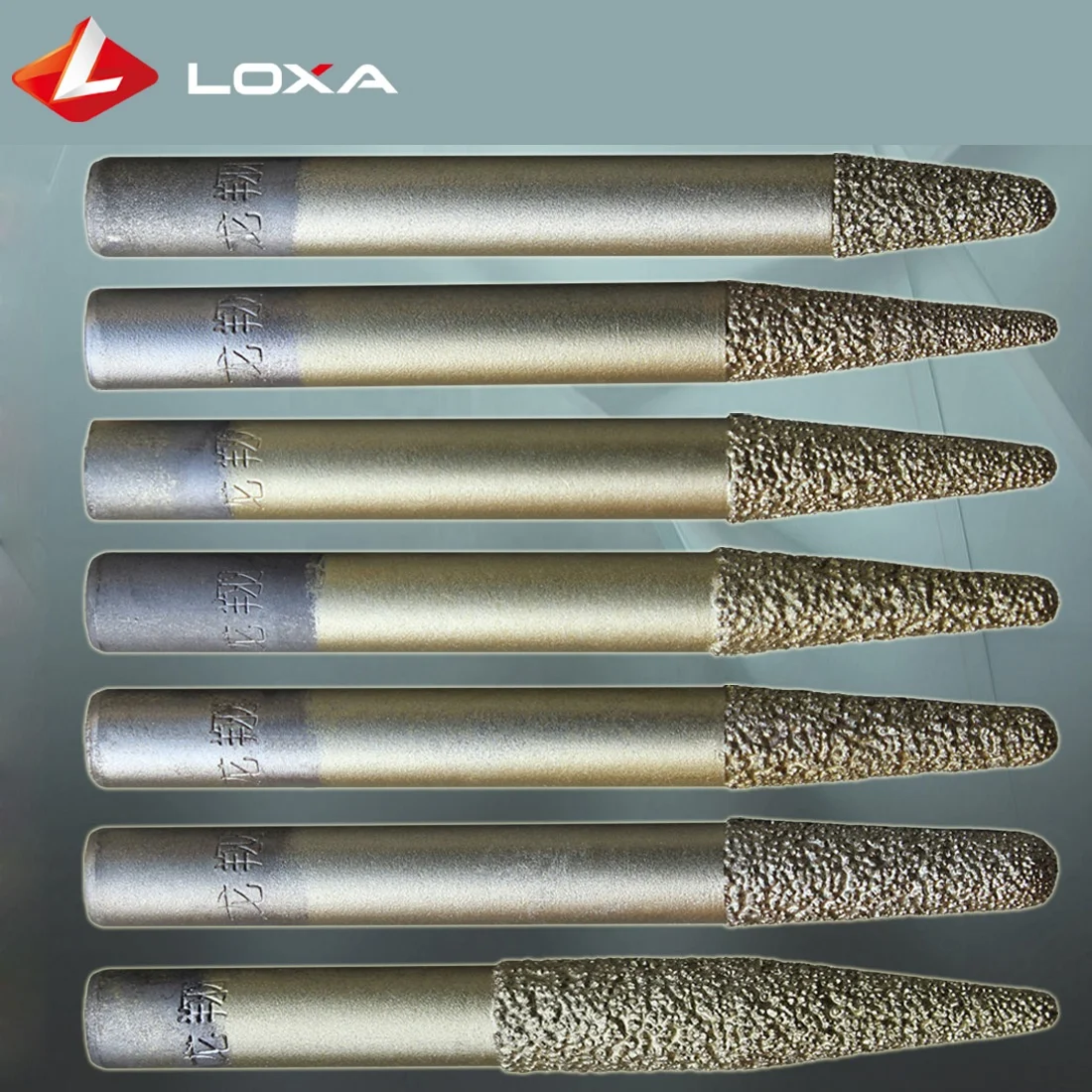 Vacuum Brazed Diamond Carver CNC Stone Engraving Tool Diamond Burr