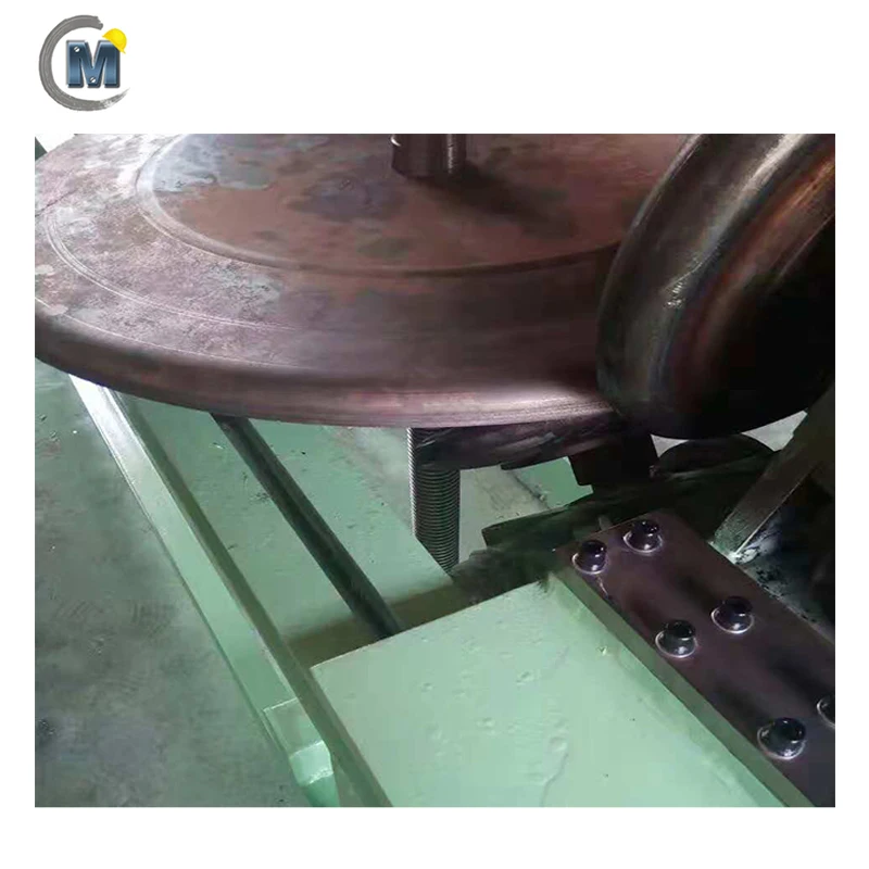 Hydraulic tank dished head end forming and flanging machine for sale