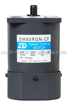 ZD motor ,ac speed control motor, 5IK60RGN-CF ,220V60W