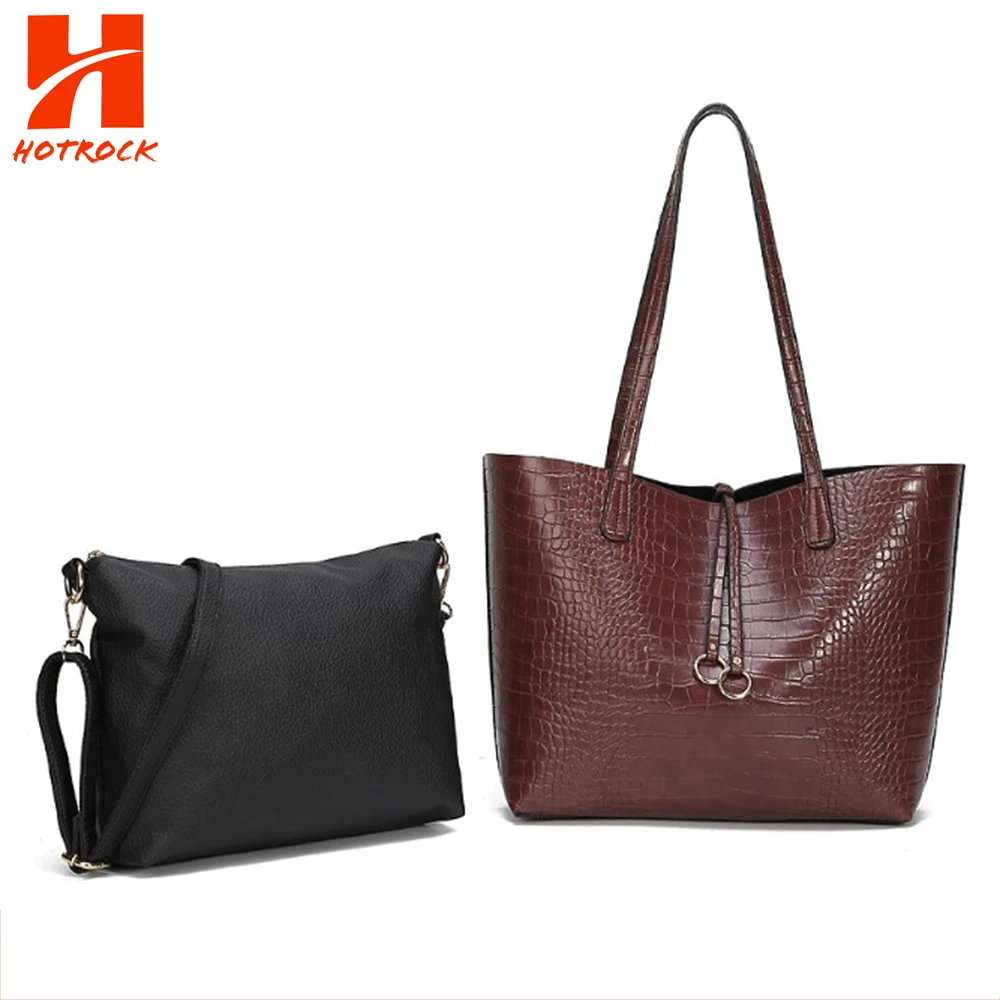 Новый Дизайн искусственная кожа сумка для женщин топ ручки кожа аллигатора Tote Сумки