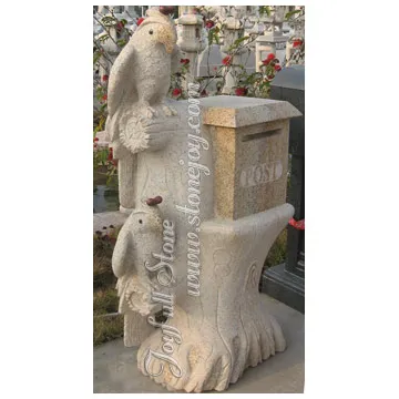 
Yellow Granite Letterbox Sculpture 