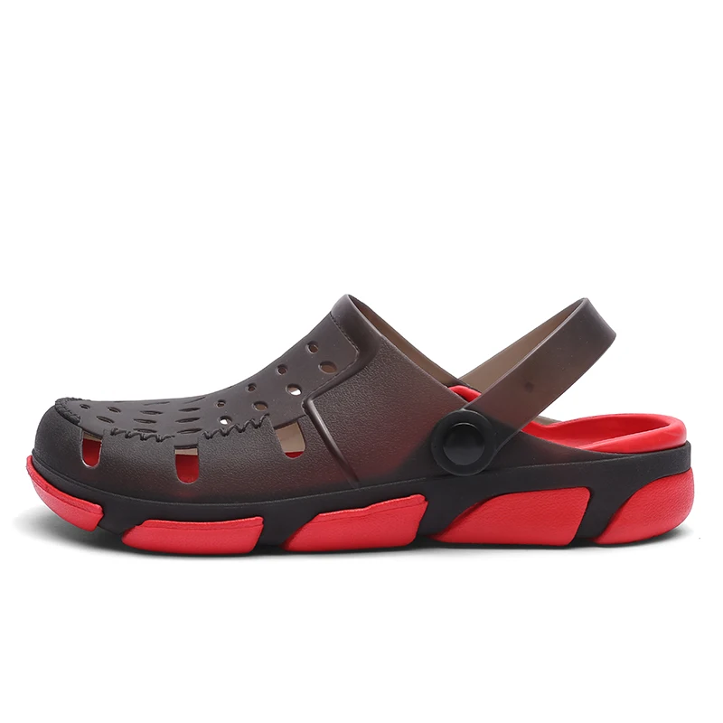 Summer breathable easy slip-on clogs durable casual outdoor garden shoes for men