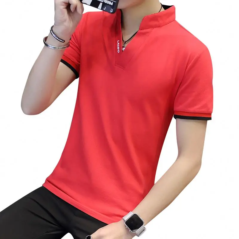 2022 Wholesale newest design brands breathable fakepolo t shirt anti sweat t shirt
