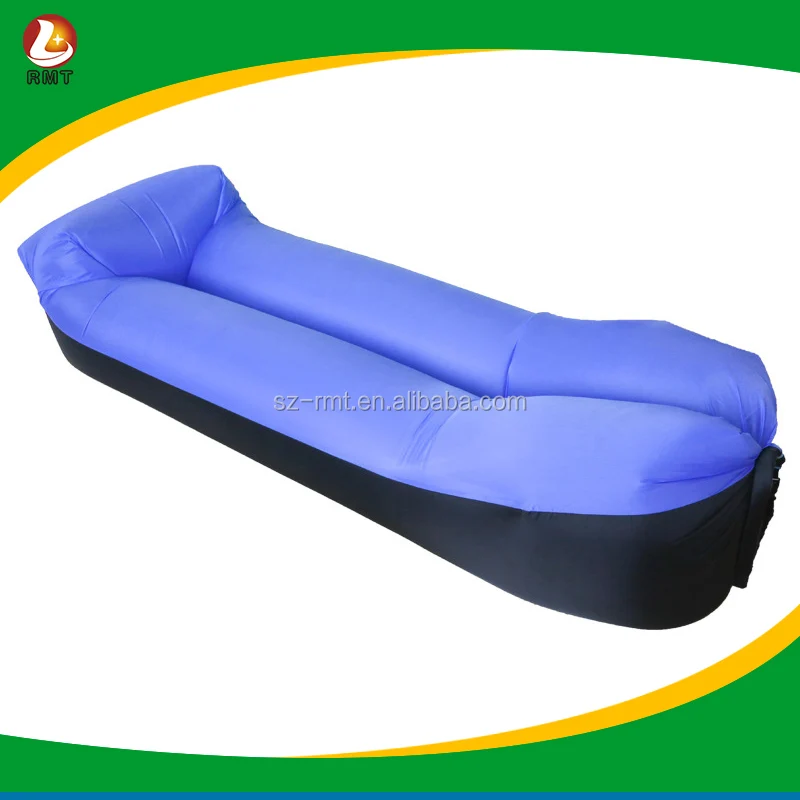 Inflatable Flocking Bean Bag Sofa, Inflatable Flocking Moon Chair, Inflatable Lazy air sofa chair for sale