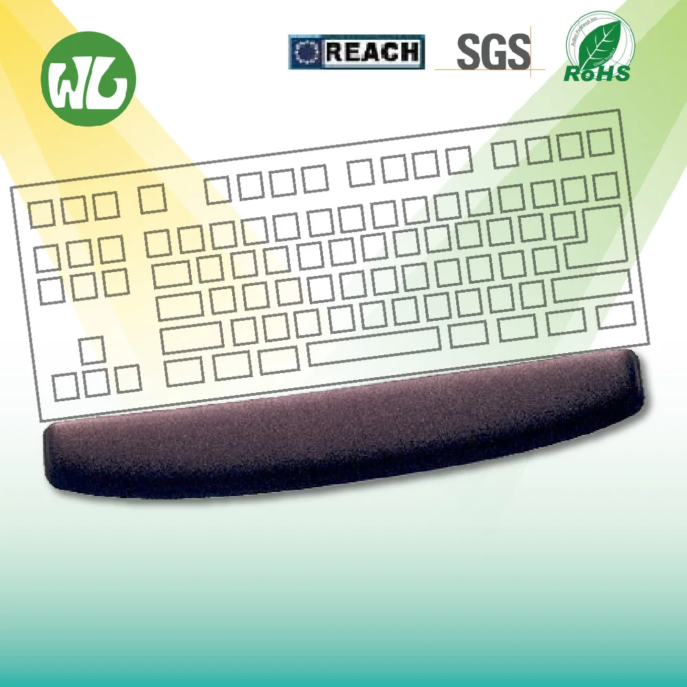 
Ergonomic comfortable soft Gel keyboard pad wrist rest support 