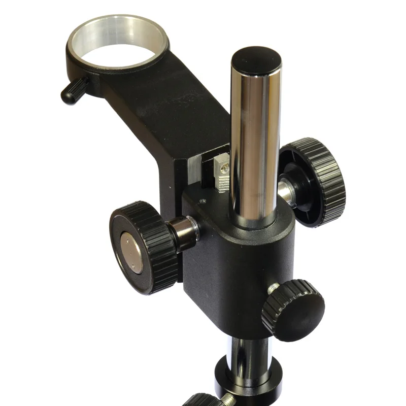 HAYEAR 50mm Gear Ring Holder Industrial Microscope  Big Heavy Duty Metal Microscope Camera Table Stand