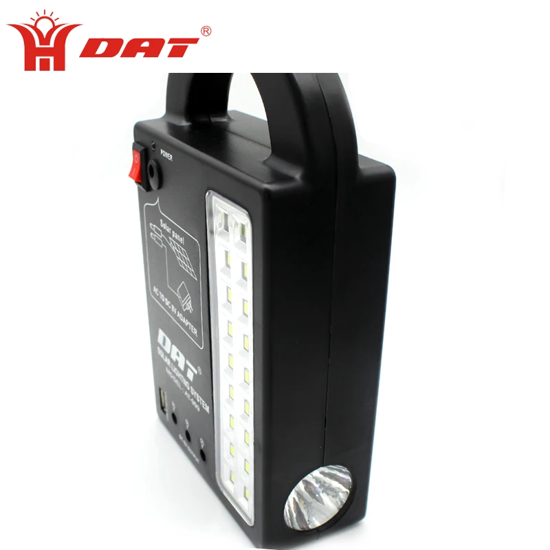 DAT Brand Solar home lighting system AT-999 hot sale solar energy led light