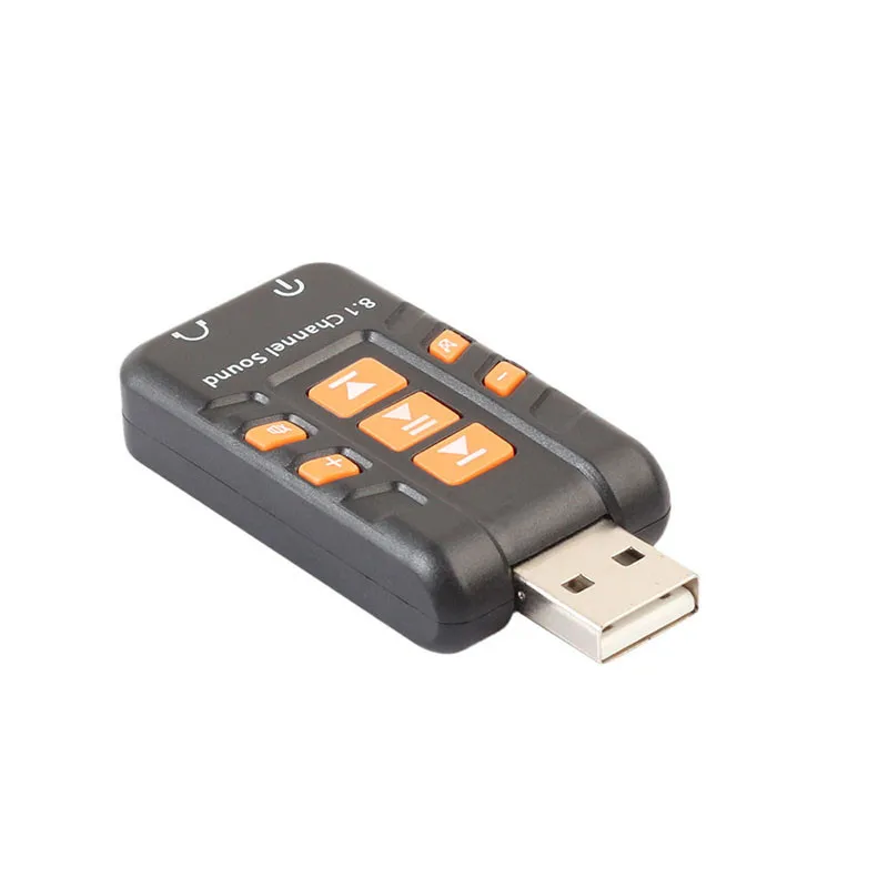 new arrival USB External  Multi-channel Virtual Sound Card Audio Adapter For PC Computer