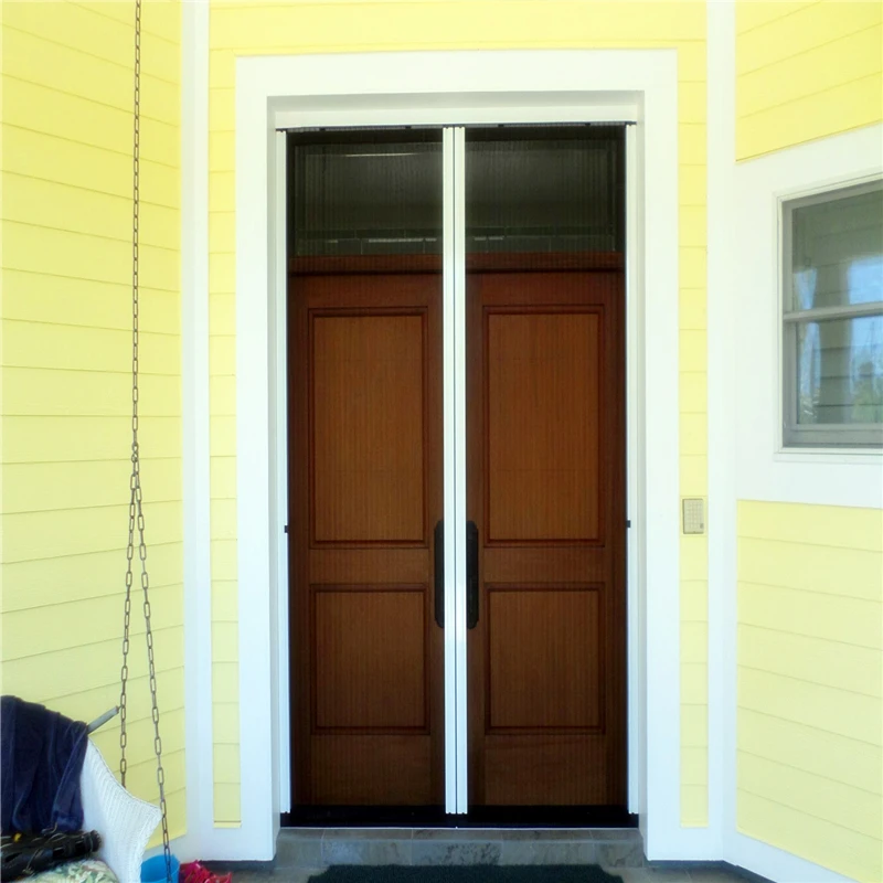 Easy installation DIY sliding mosquito net door for sale