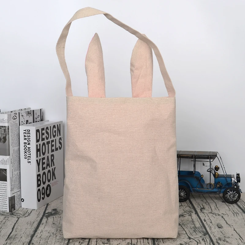 Cute wholesale fashion holiday gift easter bunny tote bag