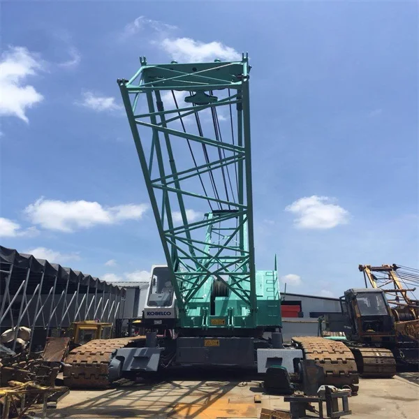 Best price used KOBELCO 7150 150 tons crawler crane for sale