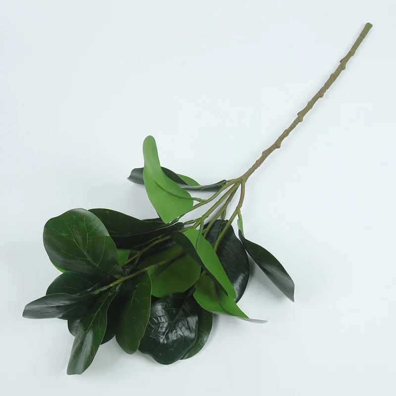 
Selling Single banyan durable artificial indoor decorative Simulation Leaf 
