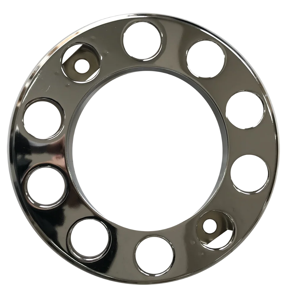Аксессуары для автобуса 22,5 дюйма защитное кольцо для колпачка колеса 10 отверстий колпачок ступицы из нержавеющей стали