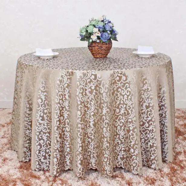 120inch Decorative Round Table Clothes For Weddings