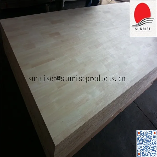 4*8 oak veneer paulownia/Malacca/poplar core blockboard square