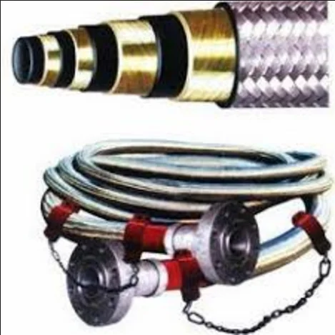 
API 16C High pressure flexible kill/choke hose line(Stainless steel armored) 