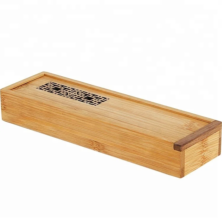 
Mini simple style fashion elegant wooden pencil box design wooden jewelry packaging box 