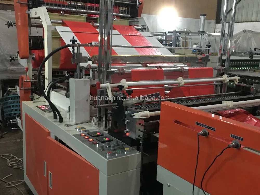 Automatic Plastic Carry Bag Making Machine Shopping Bag Making Machine