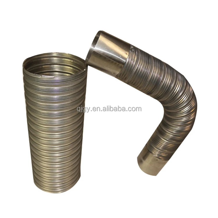 Semi-rigid Stainless Steel Flexible Duct