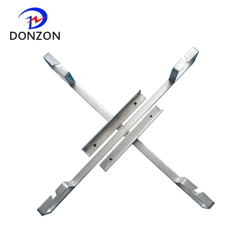 Hot - Dip Galvanized Steel Cable Fittings Cable Storage Bracket Tray / Cable Storage Rack For OPGW / ADSS Cable