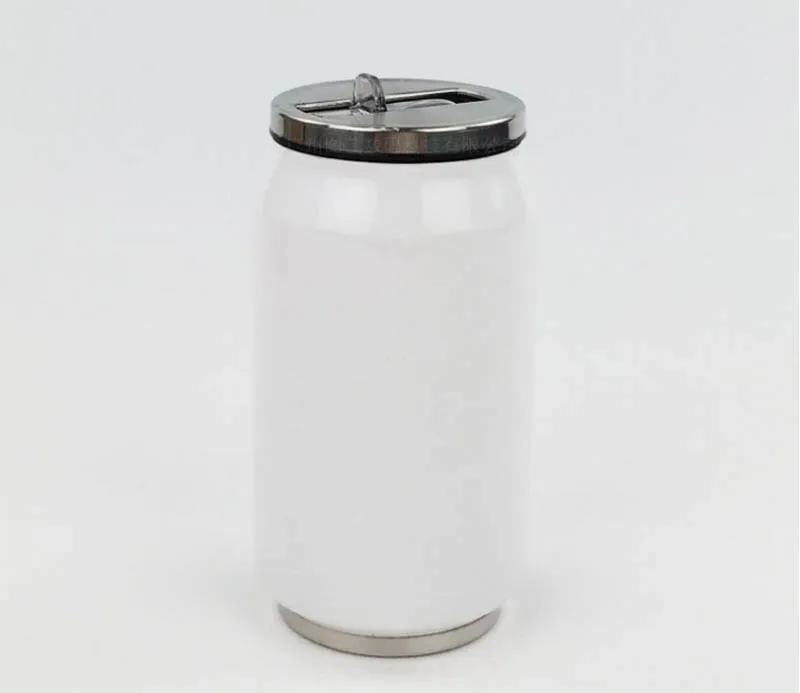 RubySub Sublimation Blanks Vacuum Hot Sublimation Stainless Steel Water Bottle Water Bottles with Straw