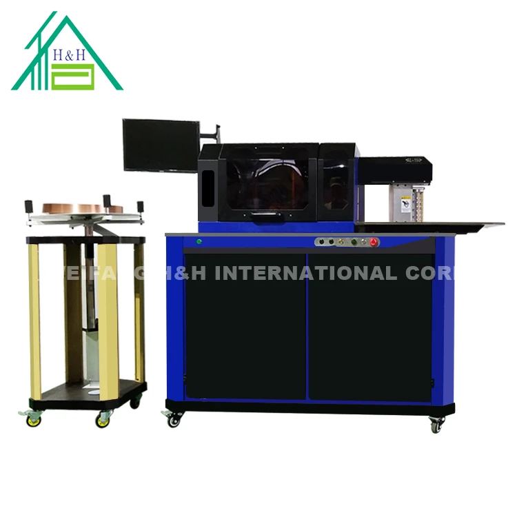 CNC Multi-function  letter bending machine  letter bender used in Neon Signs Advertising Billboards