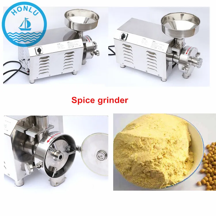 Commercial herb grinder grain grinder dry spice grinder maize grinding machine