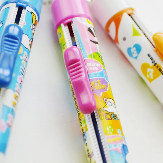 popular products 2018 plastic holder mechanical color crayon set