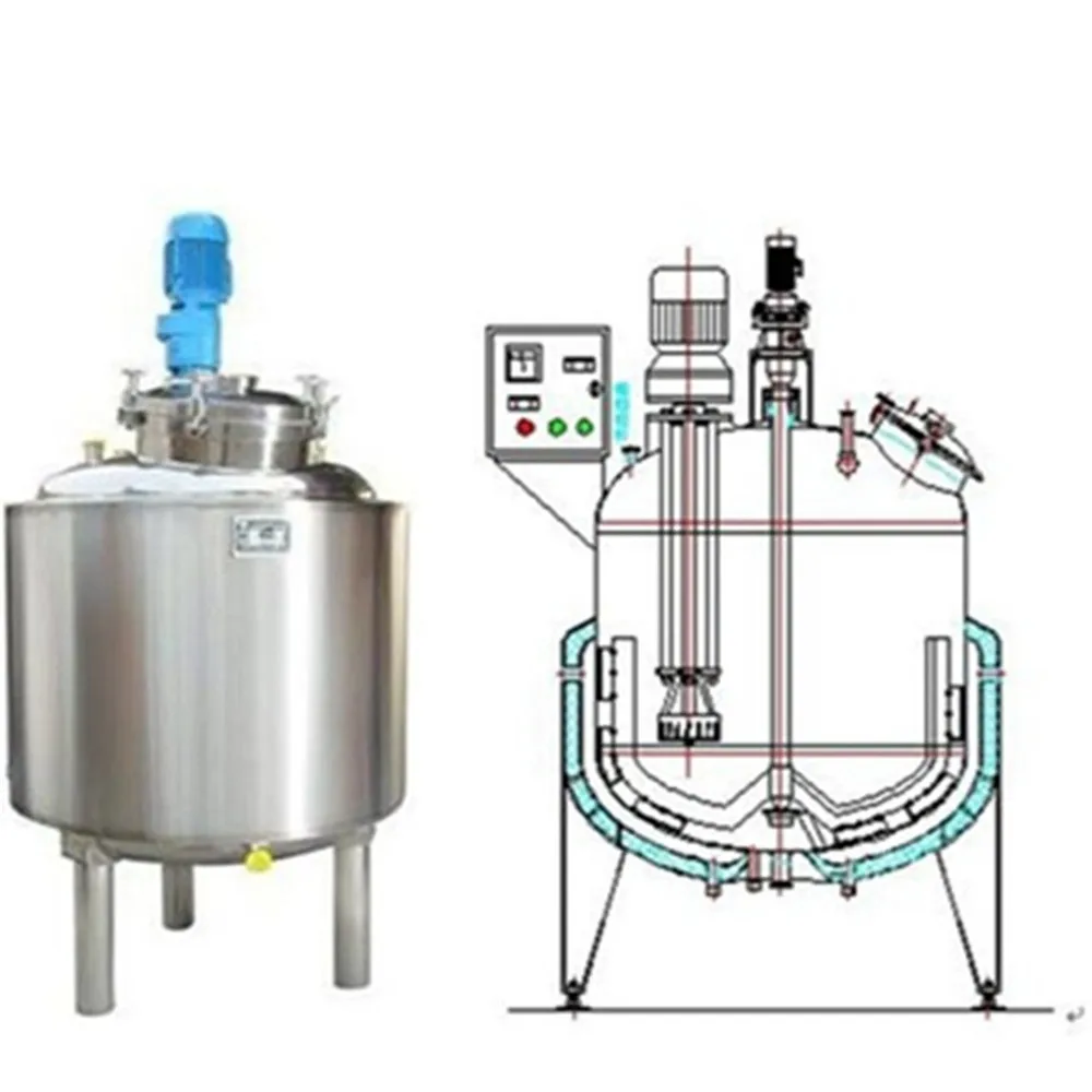 Mixing Tank Mixer Mixing Vat
