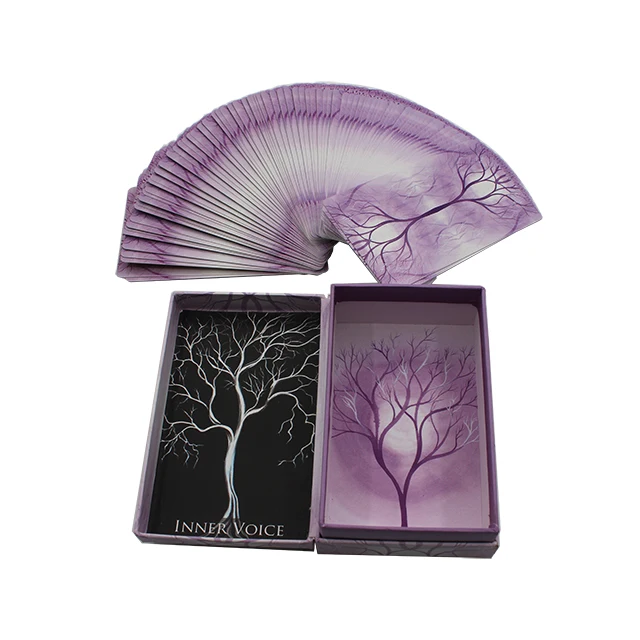 Tarot cards with book,oracle card