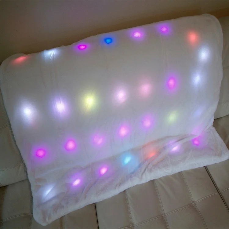 AS SEEN ON TV Bright Light LED Color Changing Blanket