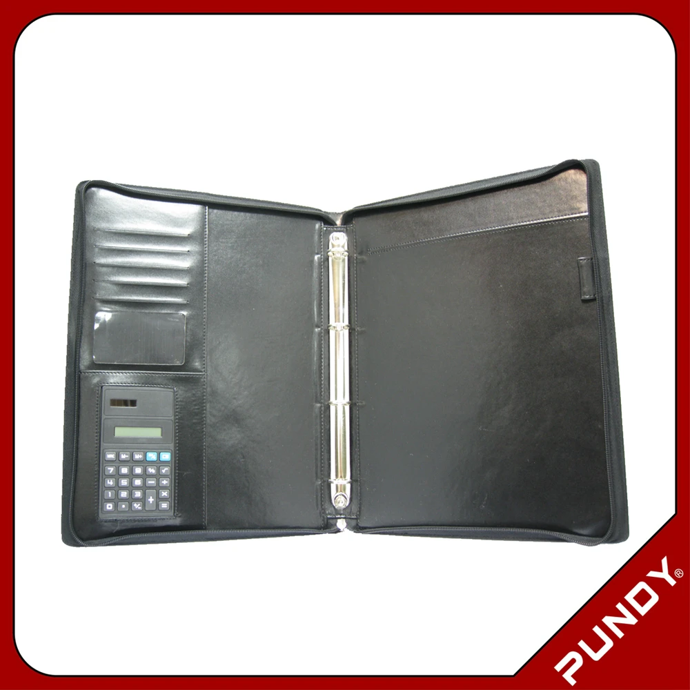 wholesale leather certificate portfolio with card holders