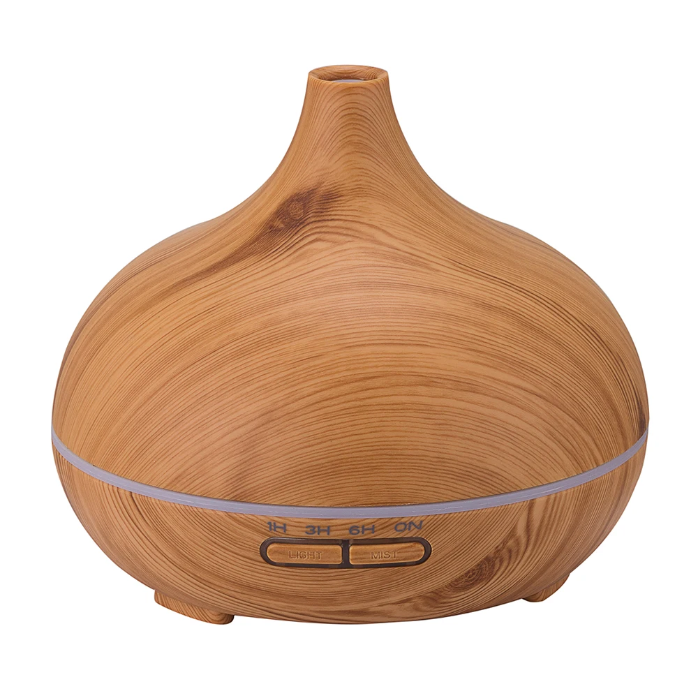300ml electric ultrasonic wood grain mist Essential Oil Diffuser