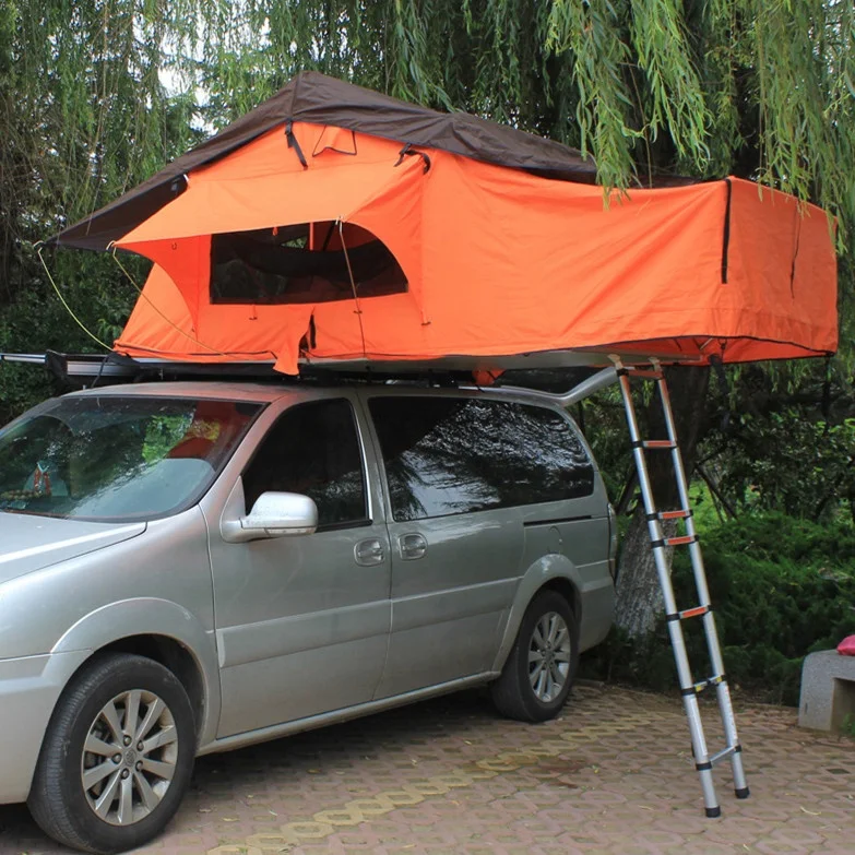 Sun Proof Auto Car Roof Tent For 2 Persons Folding Roof Top Tent