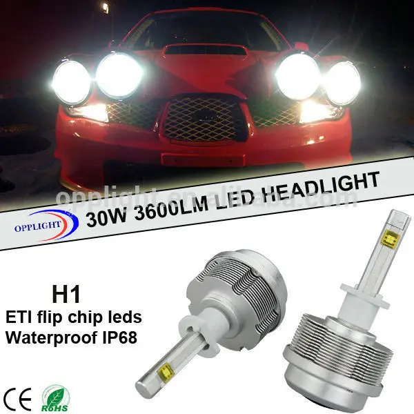 Popular style 30W 3600lm 2s led h1 car headlights for car