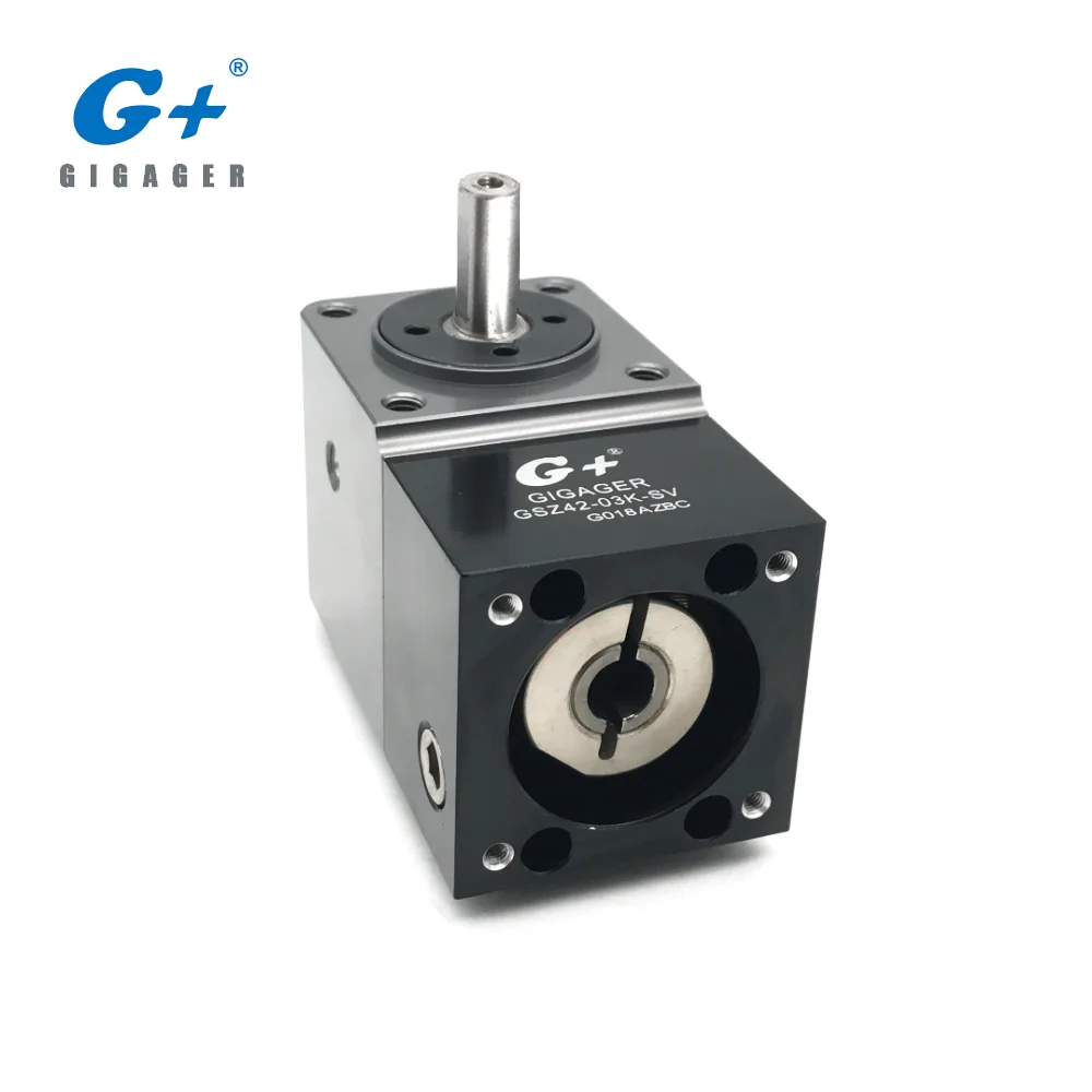 For 3D Printer GSZ42-03K-SV  90 degree gearbox Hollow Speed Reducer High Precision Servo Motor  right angle gearbox