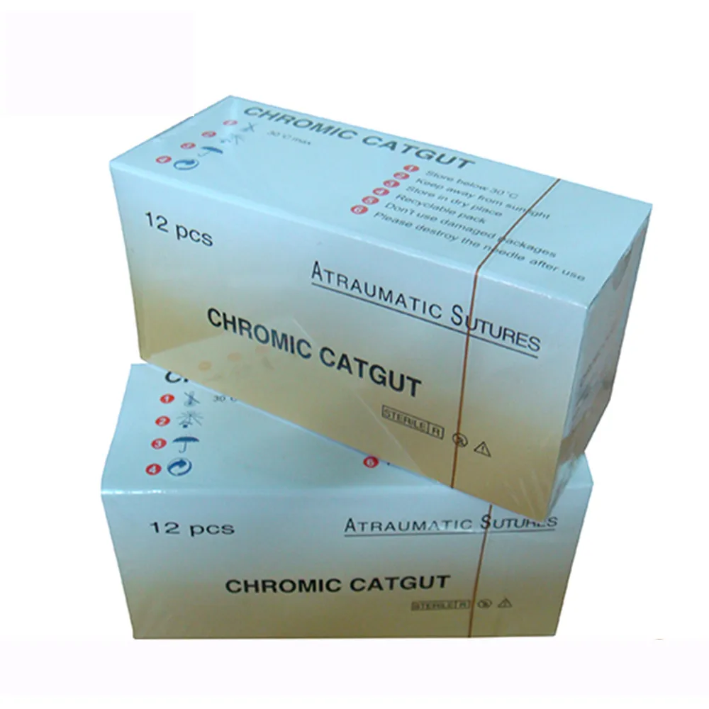 High quality brown chromic catgut suture