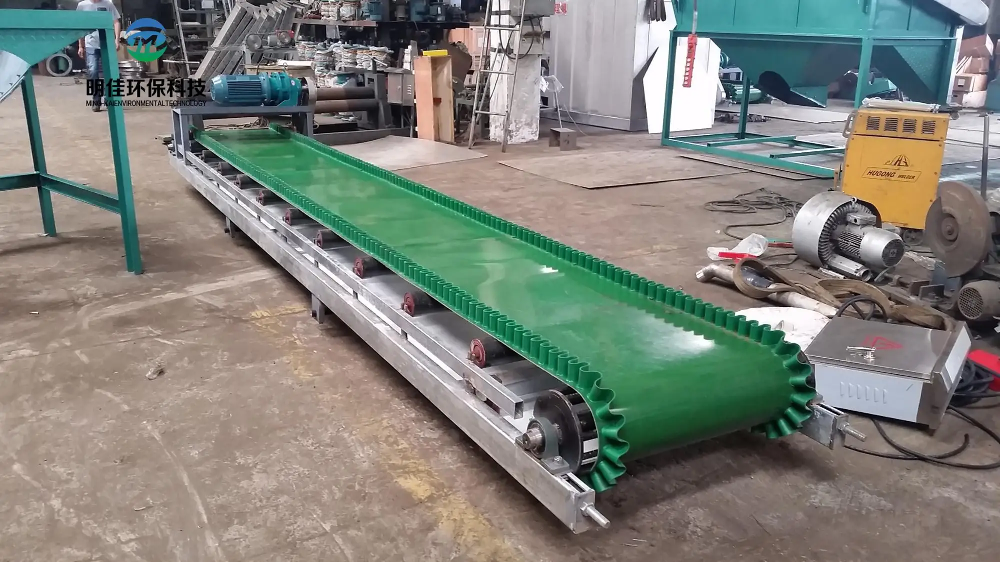 Машина для куриного помета Органические гранулы ремень высокое качество удобрений конвейерных лент