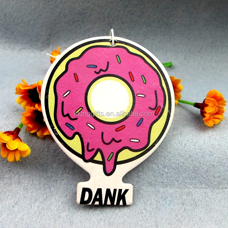 Custom made wholesale OEM airfreshner for car hanging air freshener paper