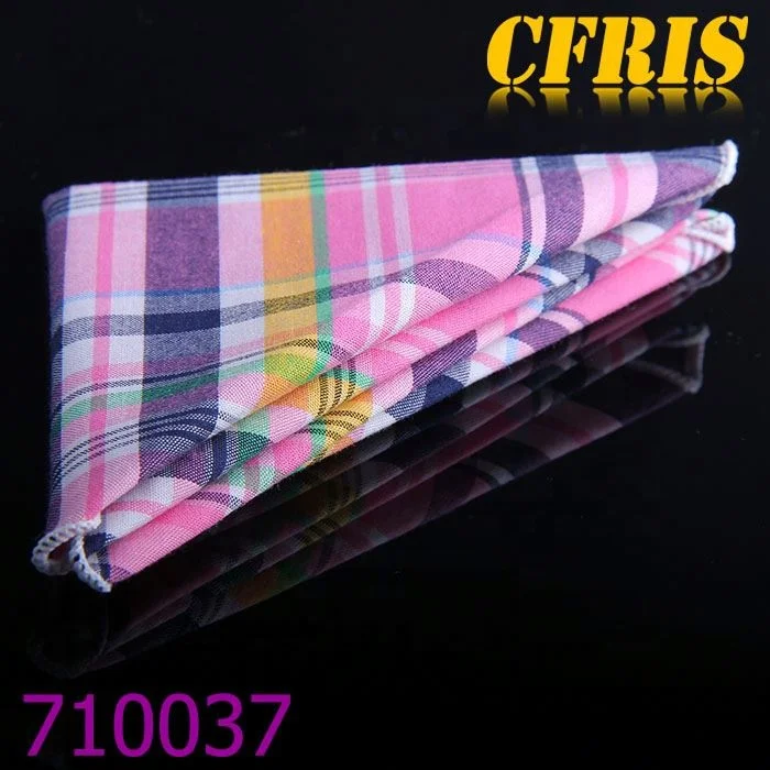 
Pocket Square ,wiping Glasses Print Cloth Handkerchief, Cotton 100% Cotton Men Custom Jacquard Adults Woven 