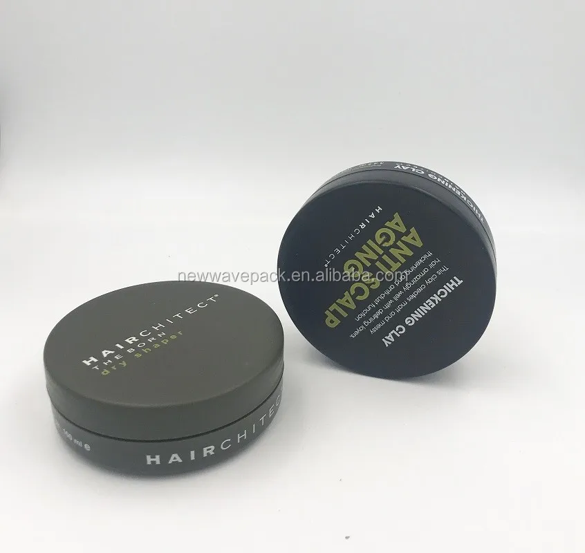 100ml body scrub containers hair wax can 100g hair wax stick container