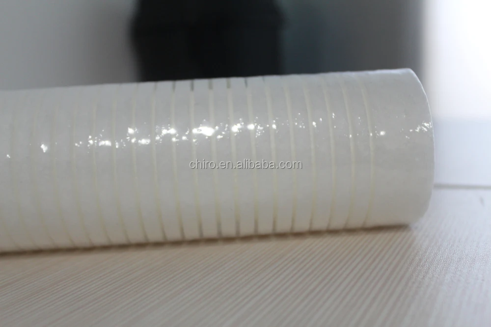 10 дюймов аэродинамическим способом из расплава PP фильтрующий элемент с прорезями