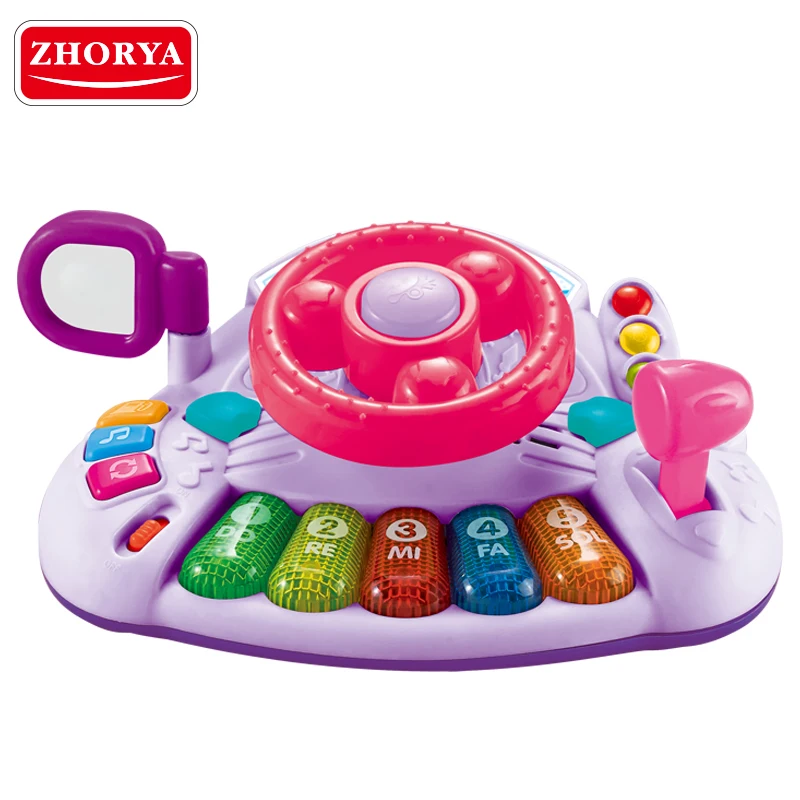 Zhorya entertainment rainbow musical piano keyboard toy for kids