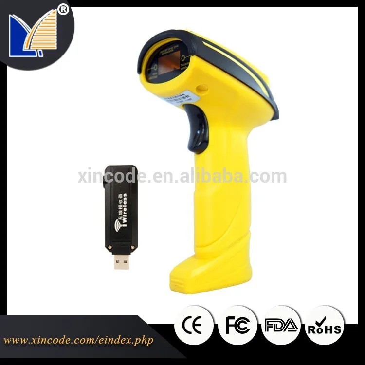 Hanheld беспроводной считыватель штрих-кода может хранить максимальная 10000 бар коды