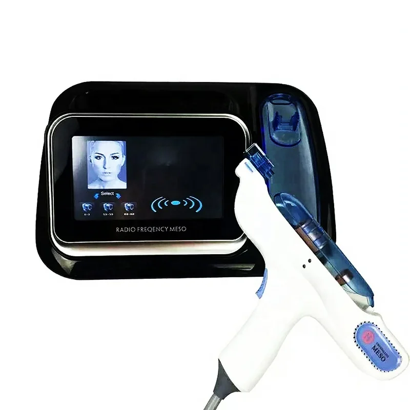 2020 Newest Microneedle Mesothrapy Wrinkle Removal Rf Microcurrent Facial Moisturizing Mesotherapy Gun