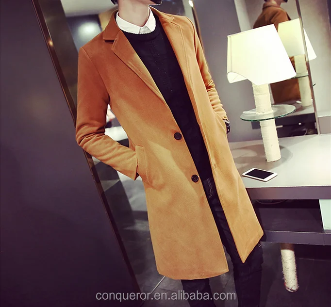 fashion wool winter coat, made to measure men coat BCS11