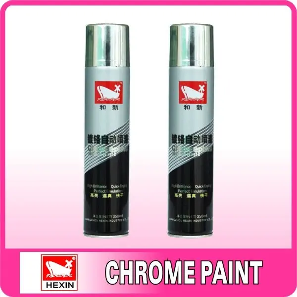 Chrome paint in cans