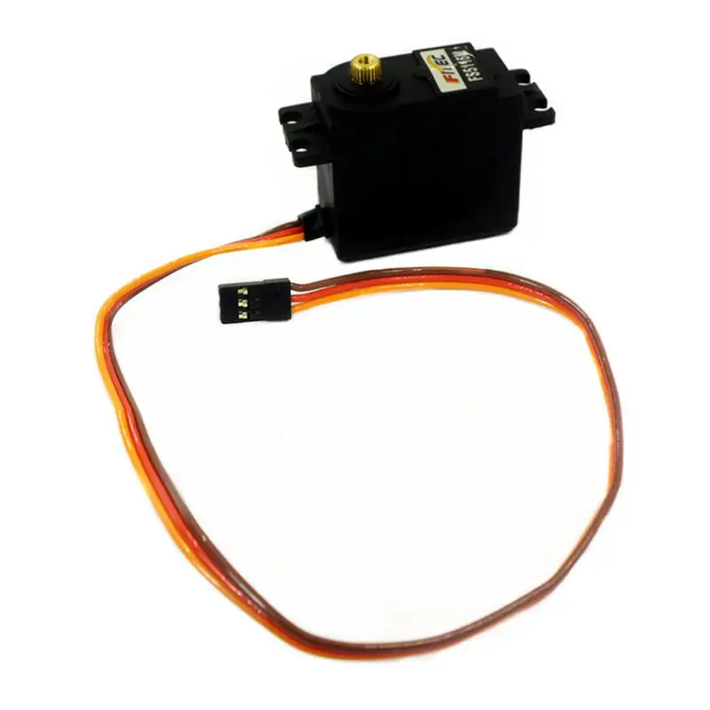  FEETECH 15 кг высокий крутящий момент сервопривода FS5115M-FB с обратной связи DS для детей до 20 по самой низкой цене 25 RC робот