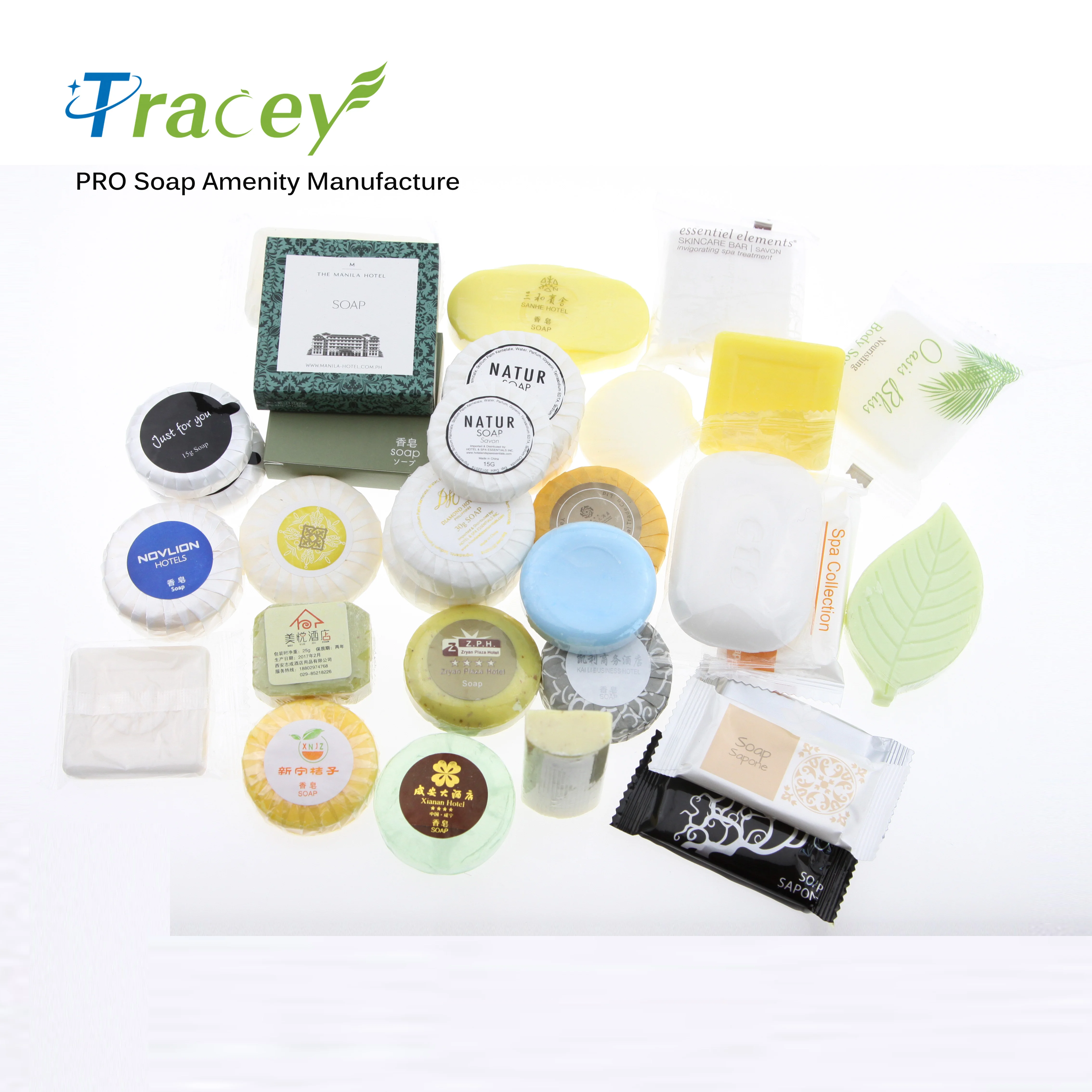 Wholesale stars hotel size disposable mini bath bar soap