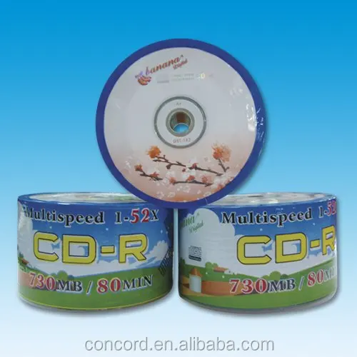 beautiful car blank cd-r 52X 700mb cd r
